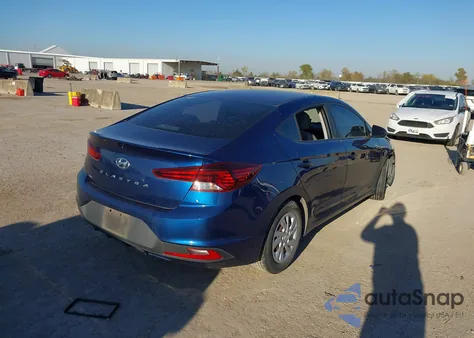 2019 Hyundai Elantra Se from USA, damaged, VIN 5NPD74LF3KH478729